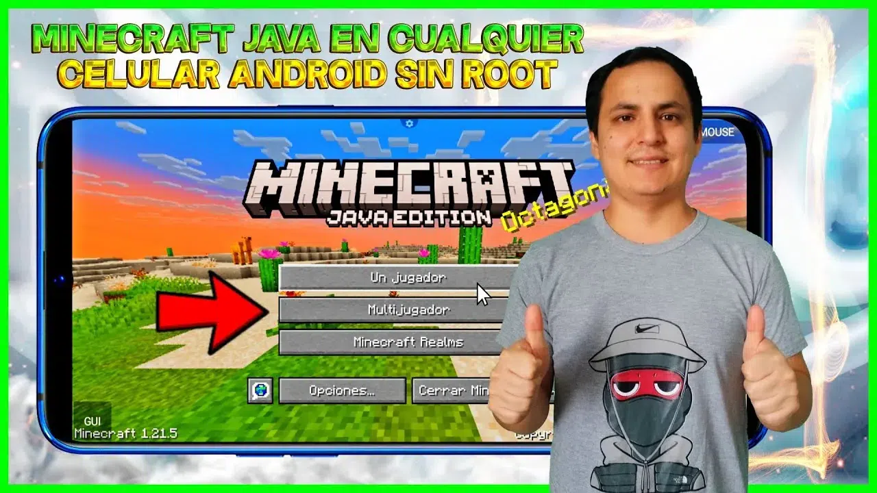 Como jugar minecraft java en android