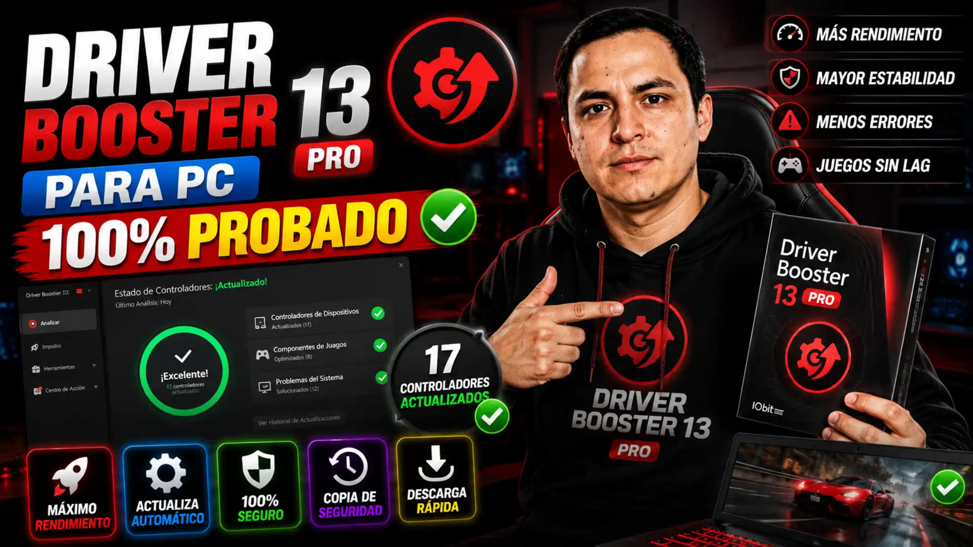Driver booster pro para pc
