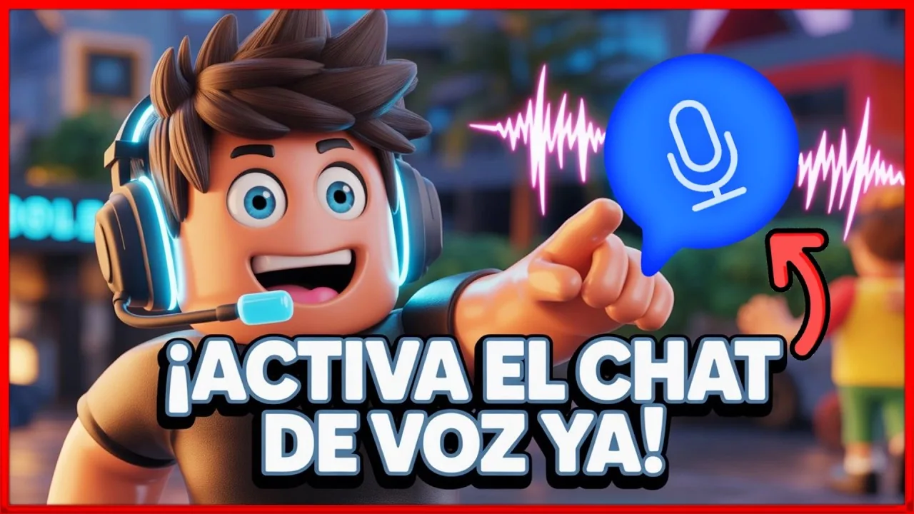 Activar chat de voz roblox pc
