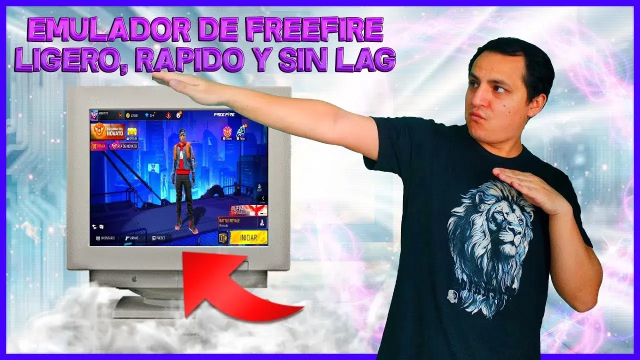 Cómo JUGAR FREE FIRE en PC