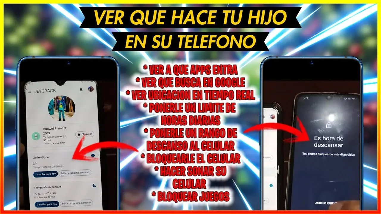 Controla el celular de tu hijo con google family link
