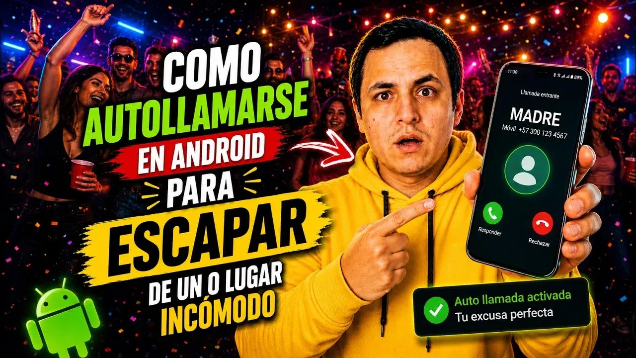 Cómo hacer una llamada FAKE en Android